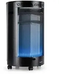 Blumfeldt Bonaparte Fire Gasheizger&auml;t 4200W elektr. Z&uuml;ndung Bodenrollen ODS-System