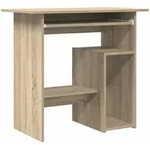 vidaXL Schreibtisch Sonoma-Eiche 80x45x74 cm Holzwerkstoff