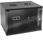 HMF 65707-02 Netzwerkschrank, Serverschrank 19 Zoll, 7 HE, 275 mm Einbautiefe,