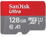 SanDisk 128GB Ultra microSDXC 140MB/s - SD Adapter | A1