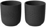 Villeroy & Boch Manufacture Collier noir Becher Set 2tlg. 0,29l