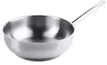 Contacto Sauteuse, Edelstahl, &Oslash; 24 cm, 2.7 L, mit Sch&uuml;ttrand, induktionsgeeignet