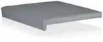 Lycce Bankauflage GRAU Klemmkissen Sitzkissen 1 Leiste 35cm Klemmtiefe...