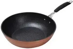 BERGNER Infinity Chefs - 28 x 8 cm Wok aus geschmiedetem Aluminium mit