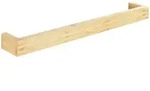 WENKO Handtuchstange Mod. Bambusa aus Bambus, 60 cm, inkl. Befestigungsmaterial