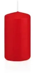 Wiedemann Kerzen Stumpenkerzen "4er Riegel", getaucht Rot 100 x 50 mm