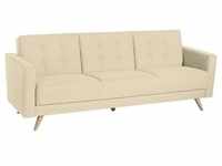 Max Winzer Sofa 3-Sitzer mit Bettfunktion Julian - beige