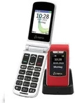 Olympia Style Duo 4G Senioren Mobiltelefon gro&szlig;e Tasten Klapphandy rot