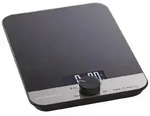KitchenAid Globale Digitale Glas K&uuml;chenwaage Schwarz 5000g