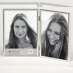 walther + design Chloe Portraitrahmen, silber, 2x 13x18 cm