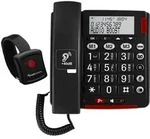 amplicomms BIGTel 50 Alarm plus, Grosstastentelefon Dunkelgrau