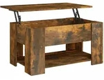 vidaXL Couchtisch R&auml;uchereiche 79x49x41 cm Holzwerkstoff