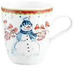 Becher mit Henkel 0,40 l - Schneemann - Seltmann Weiden Life Zusatzsortiment