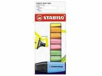 Textmarker - STABILO BOSS MINI - 5er Pack - mit 5 verschiedenen Farben