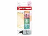 STABILO Textmarker BOSS® MINI Pastellove® Edition 2.0, 5 Stück, sortiert