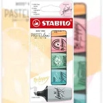 STABILO 07/05-29-10 STABILO Textmarker BOSS MINI Pastellove 2.0, 5er...