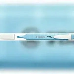 Textmarker STABILO swing cool 1-4mm, himmlisches blau, mit Clip