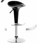 CLP Barhocker Saddle schwarz