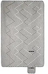 Relaxdays XXL Picknickdecke, 200x300 cm, Fleece Stranddecke weich, w&auml;rmeisoliert,