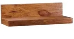 Wohnling Massivholz Wandregal MUMBAI 60 cm Sheesham Wandboard Regal Holz Massiv Neu