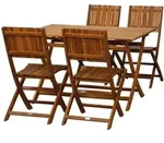 SIENA GARDEN Falun SET Kl-Stuhl 5tlg J01339