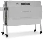 Klarstein Sauenland Pro XL Spanferkelgrill Drehspie&szlig; 15W 4 Rollen Edelstahl