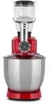 Klarstein Renata Rossa K&uuml;chenmaschine 3-in-1 2000W 2,7PS 5Ltr Edelstahl BPA-frei Rot