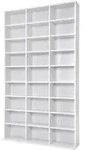 tectake Regal Christel 180x102x23,5cm Wei&szlig;