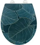 WENKO Premium WC-Sitz Mod. Big Leaves mit Relief
