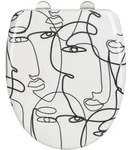 WENKO WC-Sitz Duroplast Mod. Faces
