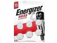 Energizer Knopfzellen-Batterie Lithium CR2032 240 mAh 6 Stück