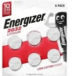 Energizer CR2032 Lithium Knopfzelle 6 St&uuml;ck