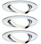 Paulmann LED Einbauleuchte 3-Step-Dim Nova Basisset schwenkbarrund 84mm 50&deg;...