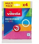 Vileda Reinigungstuch Farben Waschbar Sortiert 4 St&uuml;ck