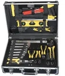 TECH-CRAFT Werkzeugkoffer 130 tlg. Heimwerker-Set Werkzeugtasche Werkstattkoffer
