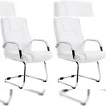 CLP 2er Set St&uuml;hle Attila wei&szlig;