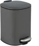 WENKO Treteimer Mod. Alassio, Grau 5 L