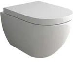 Alpenberger Sp&uuml;lrandloses Dusch-WC / 2IN1 WC&BIDET - Toilette mit Absenkautomatik