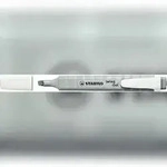 Textmarker STABILO swing cool 1-4mm, seidengrau, mit Clip