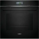 Siemens iQ700, Einbau-Backofen, 60 x 60 cm, Schwarz, Edelstahl HB736G1B1