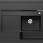 BLANCO GmbH + Co KG BLANCO ZENAR XL 6 S-F Einbausp&uuml;le SILGRANIT schwarz ab 60 cm