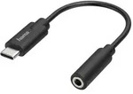 Hama USB C Klinke Adapter - HiFi Stereo AUX f&uuml;r Handy/PC