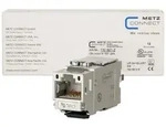 METZ CONNECT C6Amodul K 180&deg; Jack, 12 St&uuml;ck