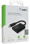 Belkin RockStar USB-C Audio- und Ladeadapter, schwarz