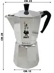Bialetti Caffettiera Moka Express Aluminium, Silber, 12 Tassen Fassungsvermögen Bialetti Caffettiera Moka Express Aluminium, Silber, 12 Tassen Fassungsvermögen