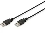 ASSMANN USB 2.0 Kabel Typ A 1.0m schwarz