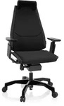 B&uuml;rostuhl / Drehstuhl GENIDIA BLACK Stoff schwarz hjh OFFICE