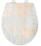 WENKO Premium WC-Sitz Mod. Agate mit Relief