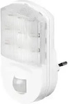 Goobay 96500 LED-Nachtlicht mit Bewegungsmelder, Wei&szlig; - f&uuml;r Innen (IP20), 120 &deg;
