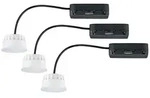 Paulmann LED Modul Einbauleuchte Choose Coin 3er-Set White Switch rund 51mm ...